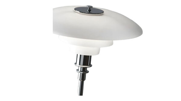 Amber Glass Table Lamp