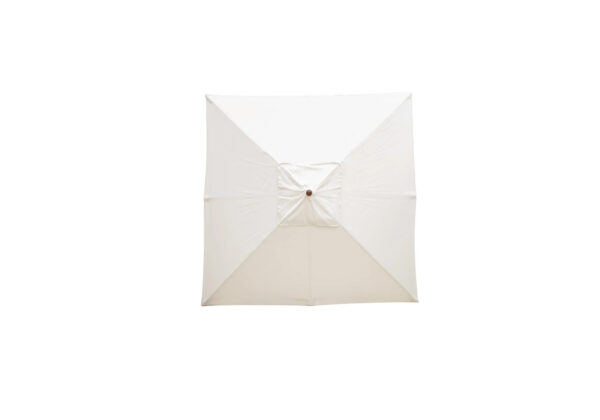 Beige outdoor umbrella