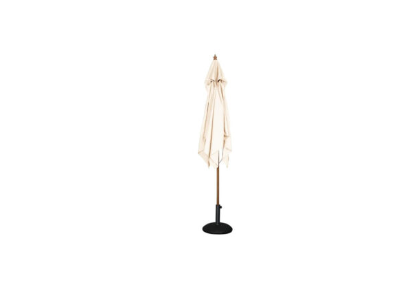 Beige outdoor umbrella